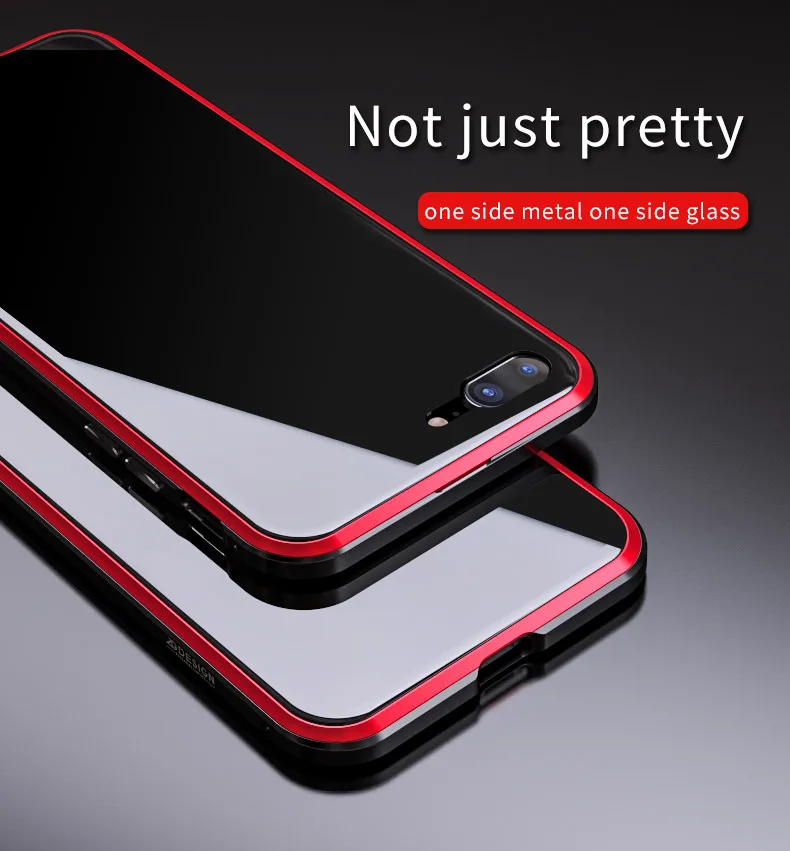 LUPHIE Colorful Laser Aurora Case For iPhone X 8 7 Plus Luxury Glass Case (15)