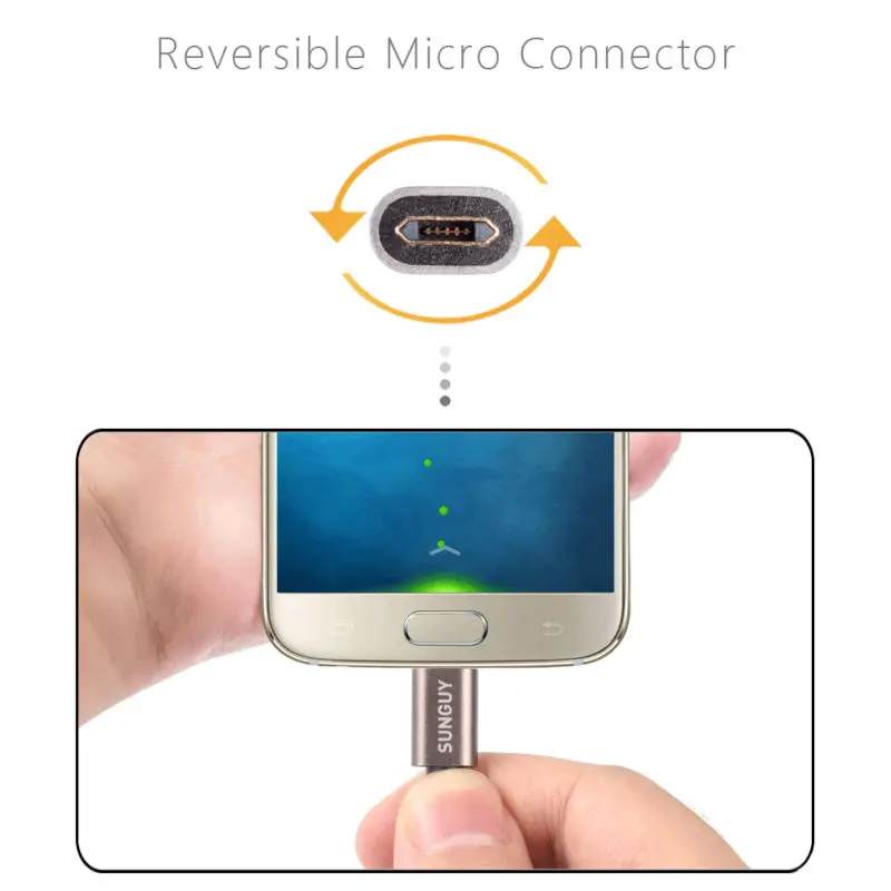 1 Reversible Micro USB Cable
