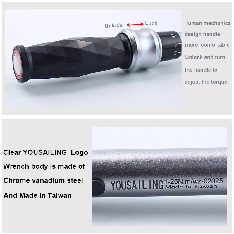 1-25nm preset torque wrench 6