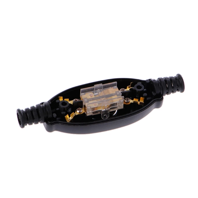 

ON/OFF Table Lamp Desk Bed Light Cord Waterproof In Line Rocker Switch Parts Set 250V 6A J6PD