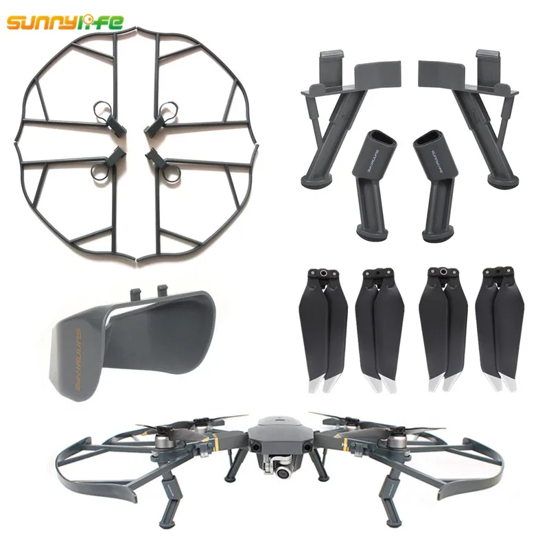 Sunnylife DJI Мавик Pro Platinum Alpine 40 мм посадка Шестерни Skid + 8331F пропеллер Пропеллер