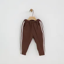 Спортивные длинные Хлопковые Штаны для маленьких мальчиков и девочек детские брюки, одежда новые осенние штаны для улицы Одежда для новорожденных леггинсы