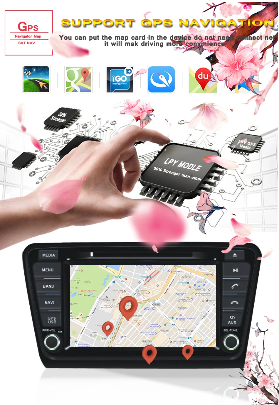 Sale 8 inch 2 din Octa Core RAM 4GB Android 9.0 car Radio player DVD 32G ROM for VW Skoda Octavia 2014-2018 3/4G DAB+ Tape Recorder 7
