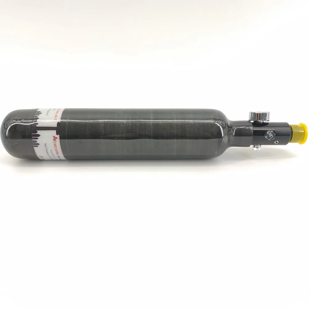 Оптовая продажа 0.5L 300bar углерода волокно дайвинг бутылка для Pcp пневматический пистолет/кислородный цилиндр с Regulater Прямая доставка Acecare