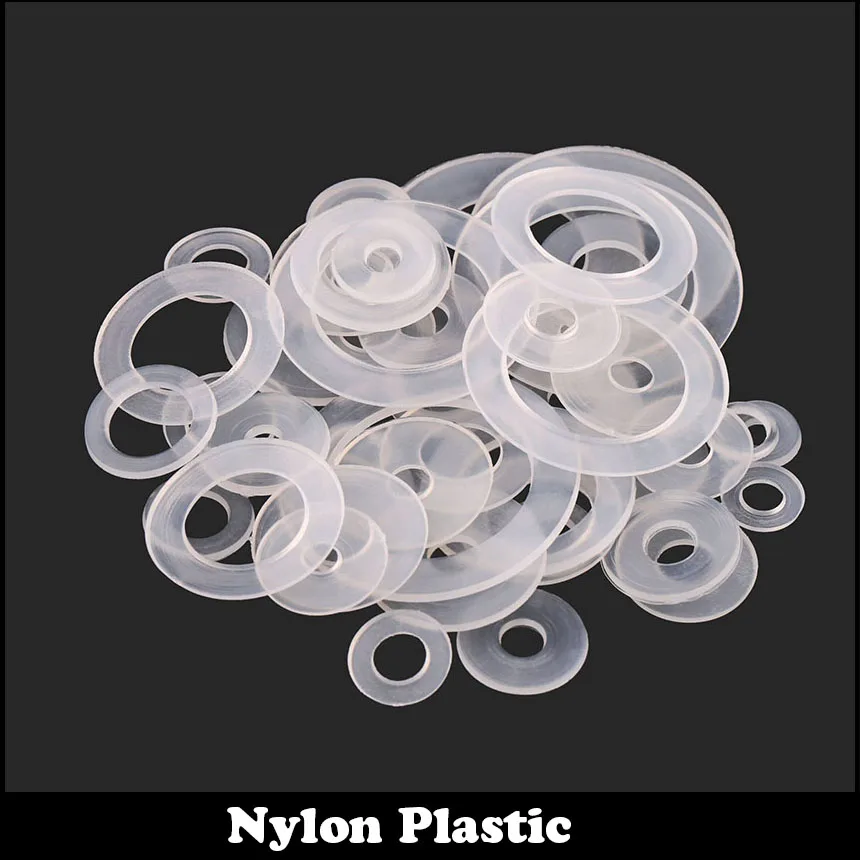 #0 Washer 5/32" OD .010 thk Nylon Plastic Insulating Fastener C11212 