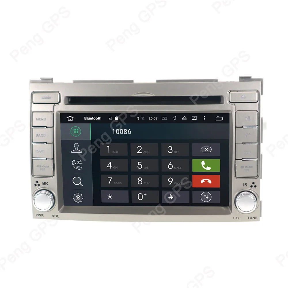 Flash Deal 2 Din Android 8.0 Car CD DVD Player 8Core GPS Navigation for Hyundai I20 2008-2013 Stereo 1080P HD Screen Autoradio Headunit FM 3