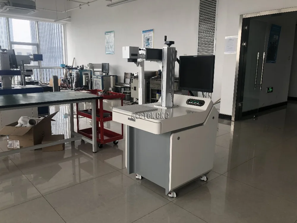 Волоконно лазерная маркировочная машина металла cnc лазерный гравер с 1 5 года