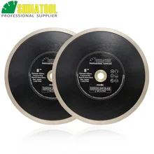 Cheap SHDIATOOL 2pcs�Dia 200mm/8" or 250mm/10" Hot-Pressed Continue Rim Diamond Saw Blades Porcelain Tile Ceramic Marble Cutting Disc Cheap SHDIATOOL 2pcs�Dia 200mm/8" or 250mm/10" Hot-Pressed Continue Rim Diamond Saw Blades Porcelain Tile Ceramic Marble Cutting Disc