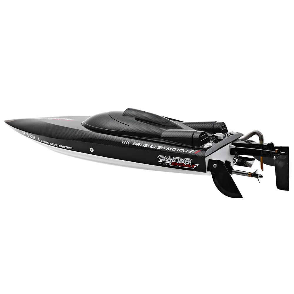 Новый FeiLun FT011 2 4 г гоночная лодка RC высокоскоростной бесщеточный двигатель