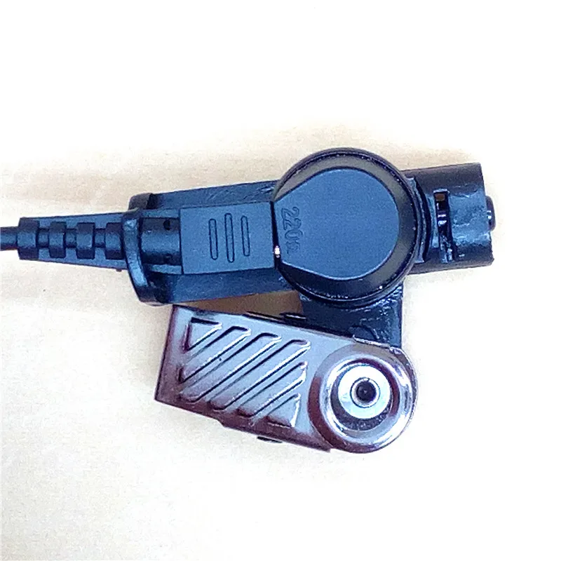 Гарнитура с микрофоном FBI PTT Air Tube для Motorola Radio APX2000 APX7000 APX6000 APX7500 DGP4150 + DGP5050 DGP5550 Walkie