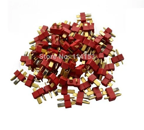

LHM110 RC Lipo Battery Helicopter 100 pair T Plug Connectors Male Female