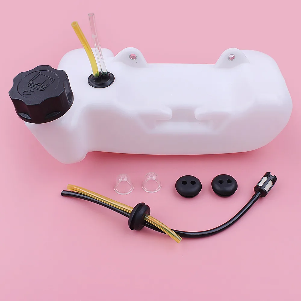 

Fuel Tank Assembly For 43CC 40-5 CG430 CG520 Line Hose Grommet Primer Bulb Kit Brush Cutter Trimmer Engine Replace Spare Part