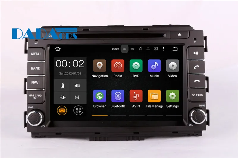 Clearance Android7.1 Quad Core Car GPS Navigation Car DVD Player Satnav For KIA Carnival Sedona 2014 2015 2016 Stereo Radio Multimedia MP4 2