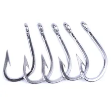 50 шт. рыболовный крючок в соленой воде Размер 6/0#-12/0# Большой Рыболовный крючок колючий рыболовный крючок морская Рыболовная Снасть джиг Крючки