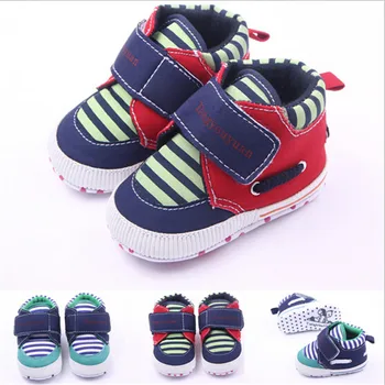 Картинка 2015 новые высококачественные детская обувь первые ходоки мягкой подошвой для новорожденных мальчиков и девочек обувь