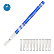 Мобильный телефон материнская плата ремонт печатной платы DIY ремонт ручные инструменты нескользящий металлический нож для скальпеля набор инструментов