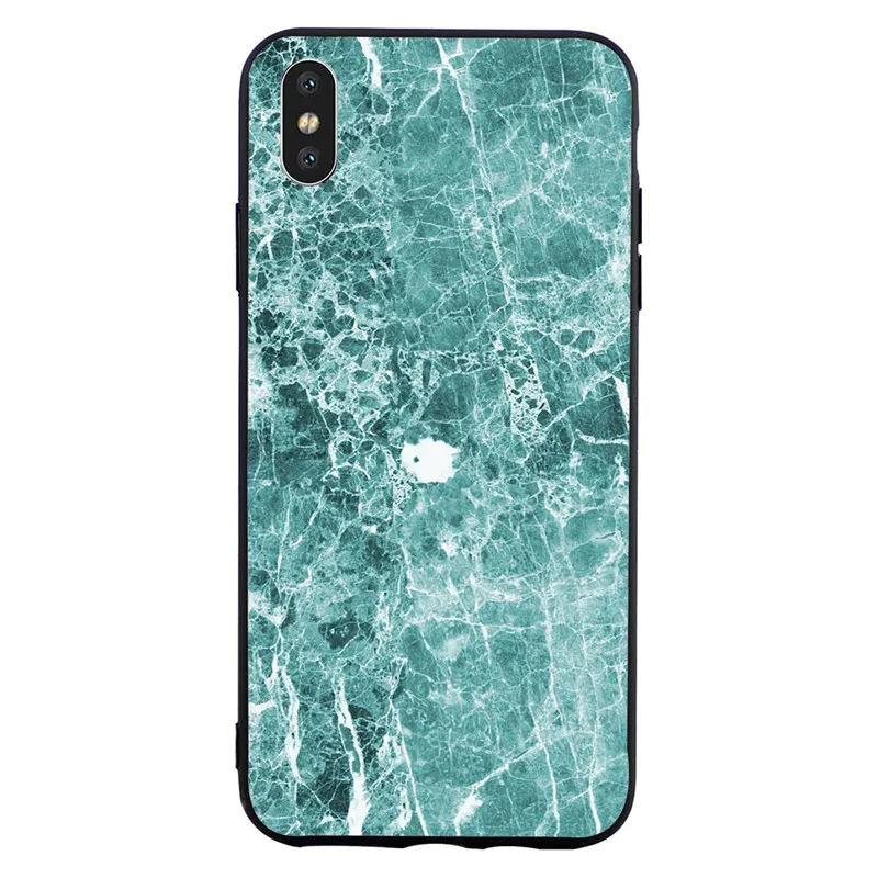 

Marble Case for iPhone 7 plus Phone Cover for iPhone 5S Cover XR X 7 5 8 Plus 6 6S SE Xs Max Covers TPU Skin Back