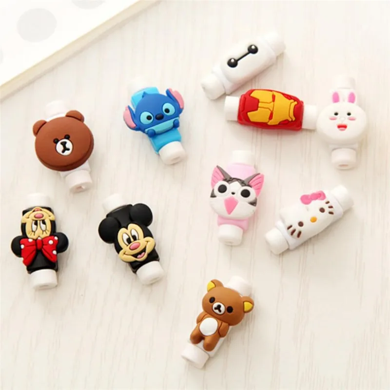 

3pcs Dropshipping Travel Accessories cute Cable Earphone anti-break Protector USB Line Phone Holder Accessory Packing Organizers