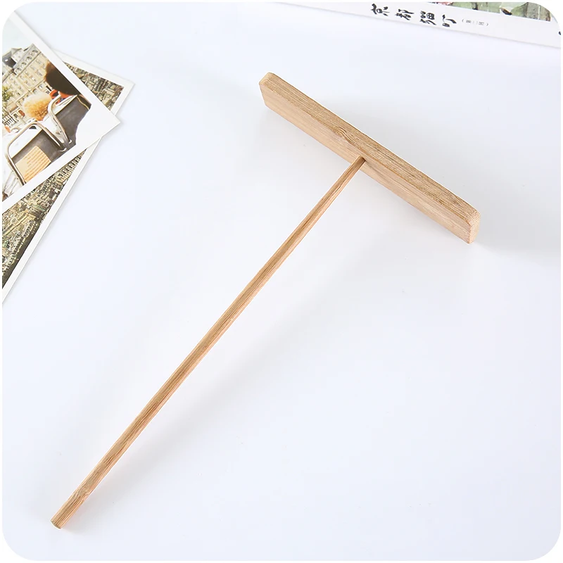 

Bamboo Rake Pancake Spreader Scraper Layer Pizza Tool Baking Cooking Fruit Pizza Cutter Cortador De Pizza Pizza Schep