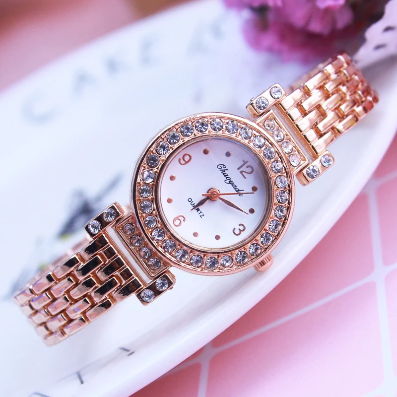 

2018 luxury diamond rhinestone women watch jewelry romantic waterproof ladies watch quatrz fashion dress bracelet casual watch
