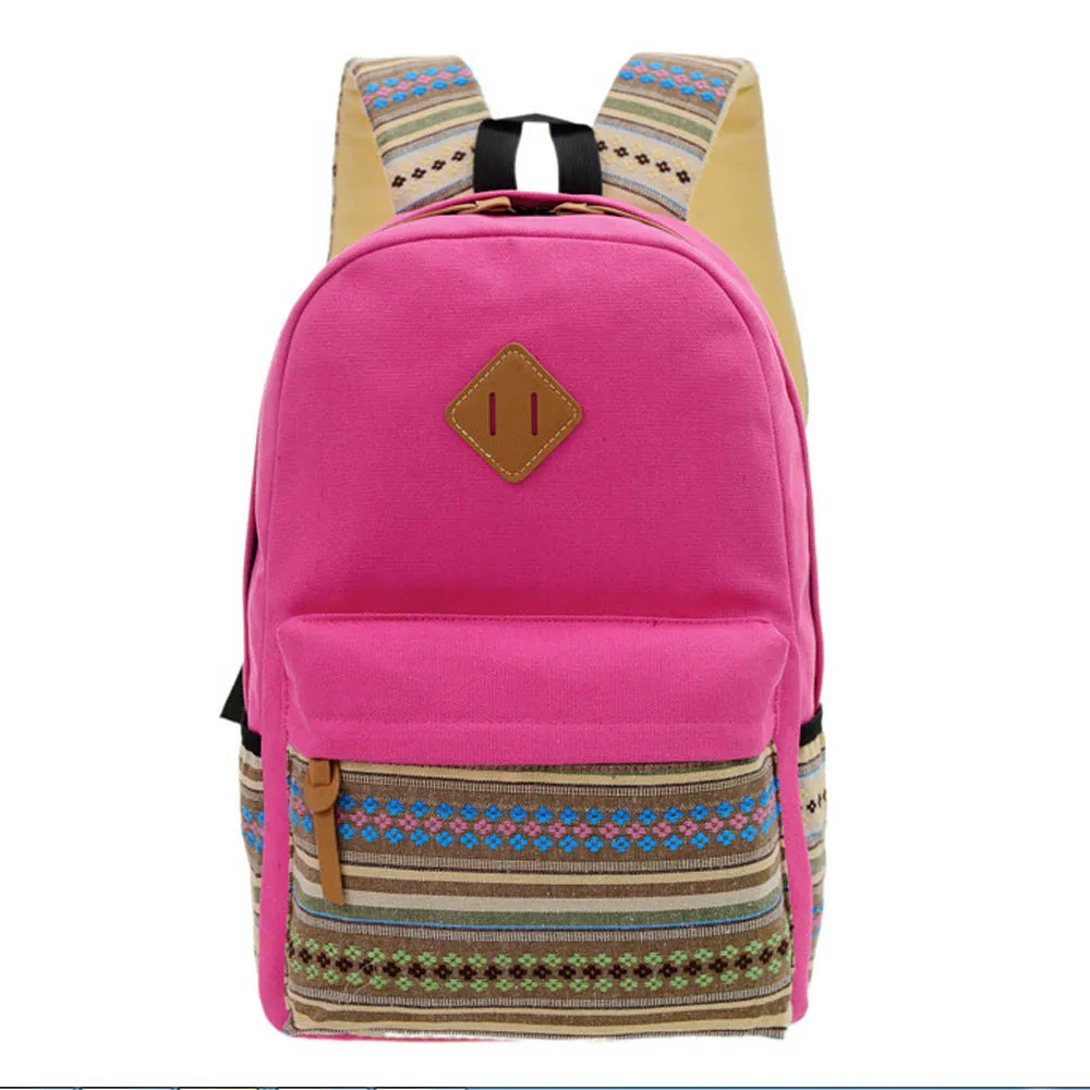 Aelicy рюкзак для мальчиков и девочек, сумка для книг на плечо, школьная сумка, сумка для путешествий, Студенческая сумка с клапаном, спортивный тканевый рюкзак с карманом для телефона - Цвет: HOT