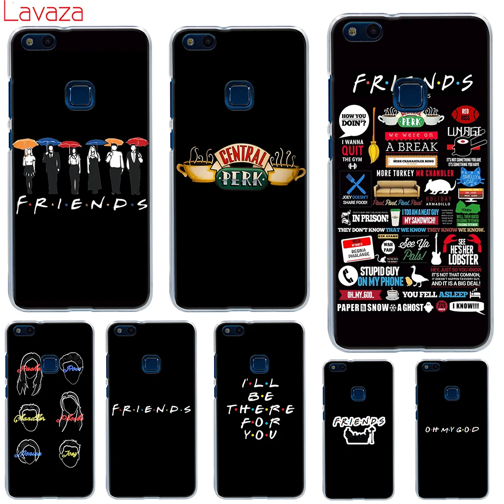 

Lavaza T71 TV Friends art Hard Phone Case for Huawei P20 P10 P8 P9 Lite Plus 2015 2016 2017 P20 Pro P smart 2019 Cover