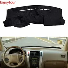 Для Хендай Тусон Ix35 2004-2009 фланель Dashmats приборной панели крышки покрытие для приборной панели автомобиля коврик аксессуары с покрытием 2005 2006 2007 2008