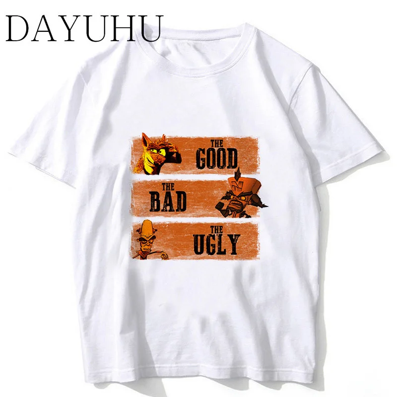 

crash bandicoot T shirt Hip Hop Style New funny Design T-shirt Cool Fashion Men tshirt Color ms19