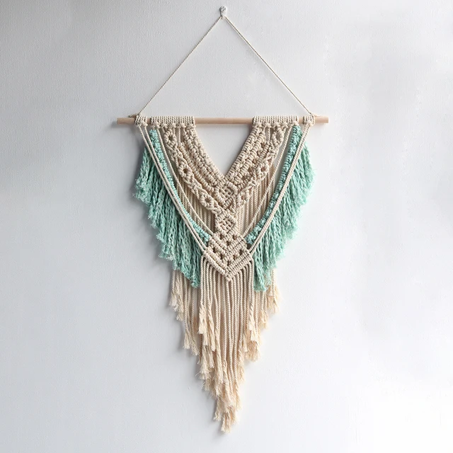 45cm x 70cm macrame