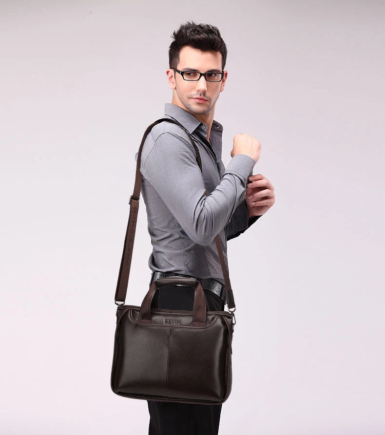 cowhide male commercial briefcase (6)