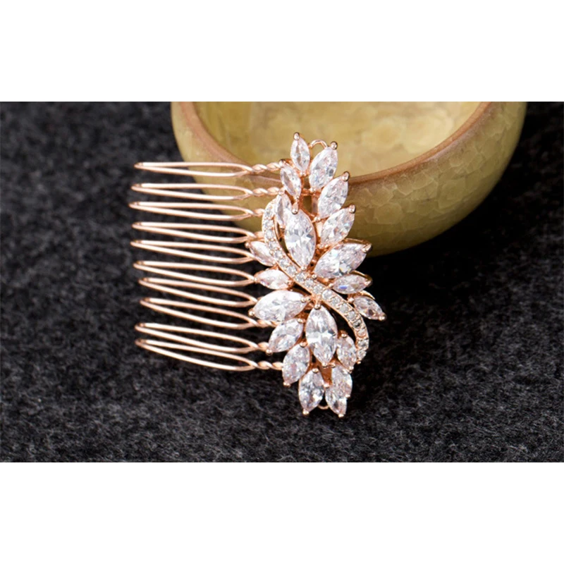 Rhinestone Hair Combs  (7)