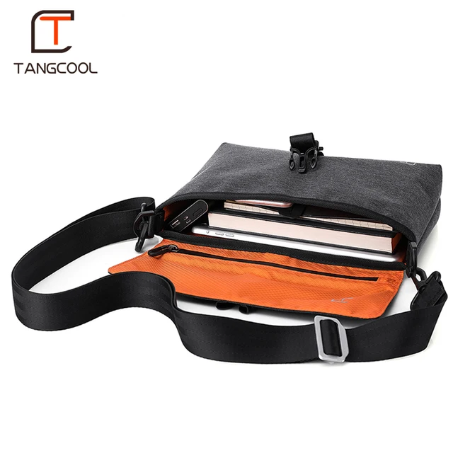Tangcool Crossbody Bag Men Fashion Street Oxford Messenger Bags Brand Vintage Shoulder Bag Preppy Style Bag for Teenagers 3