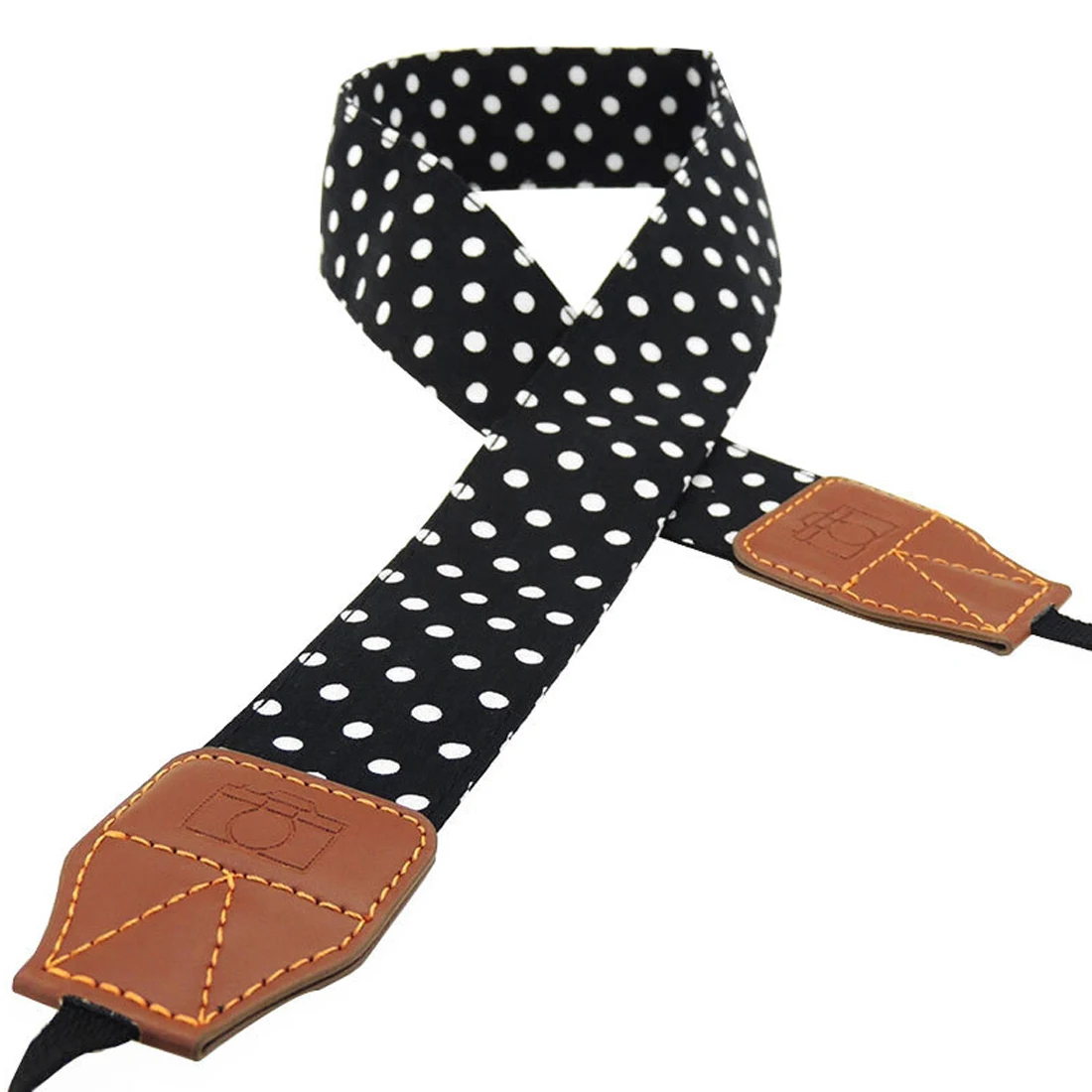 

Universal Fashion Retro Dots Photo Camera Colorful Strap Cotton Neck Strap DSLR Shoulder Hand Strap for Canon Nikon Sony Pentax