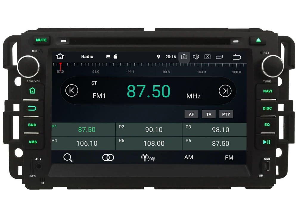 Sale KLYDE 4G Octa Core 4GB RAM Android 8.0 7.1 BT Car DVD Player Radio For GMC Acadia Savana Yukon Sierra Tahoe Denali/Buick Enclave 2