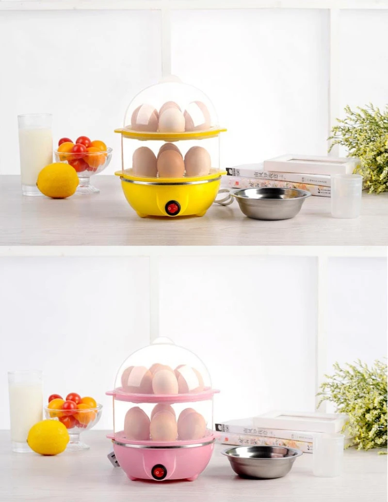 Многофункциональная двухслойная универсальная многофункциональная электрическая плита для яиц до котла, пароварка, инструменты для приготовления пищи, кухонная утварь