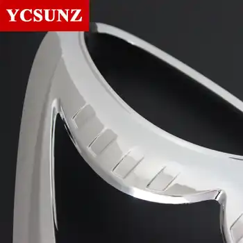Car Chrome Strips Styling Accessories Lamp Decoration Product ABS Rear Lamp Cover For Mitsubishi L200 Triton 2006 - 2014 Ycsunz