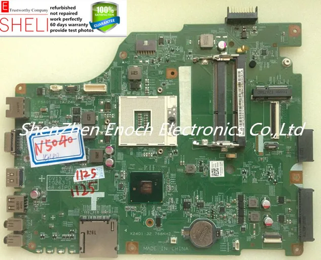 10263-1 48.4IP01.011 для dell Inspiron N5040 1540 материнская плата DV15 MLK MB PWB Гарантия 60 дней