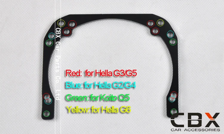 universal transitional frame for Hella 2 3 4 5 6 Koito Q5 3