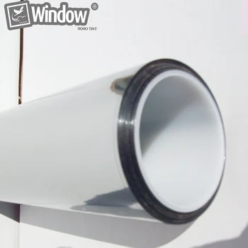 

Commercial Reflective Films Mirror Tint Silver 20% 20"x 10' Home Window Film