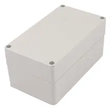 158 мм x 90 мм x 75 мм Прямоугольный пыле IP65 Пластик Junction Box Дело серый