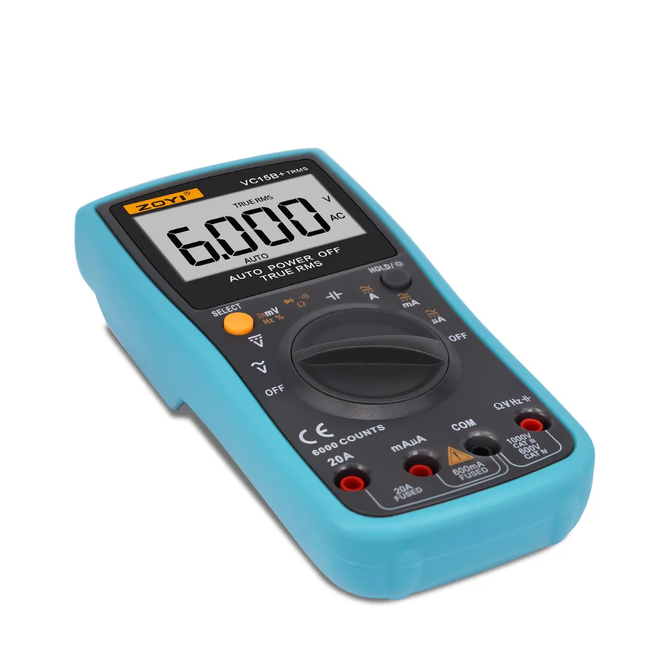 ZOYI VC15B+ Digital Multimeter LCD Auto Range Multimeter Capacitance