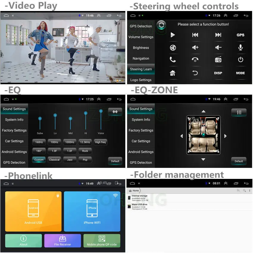 2.5D Android 9,0 автомобильный DVD мультимедийный плеер для hyundai Solaris Accent gps-навигация, радио, стерео рекордер головного устройства BT