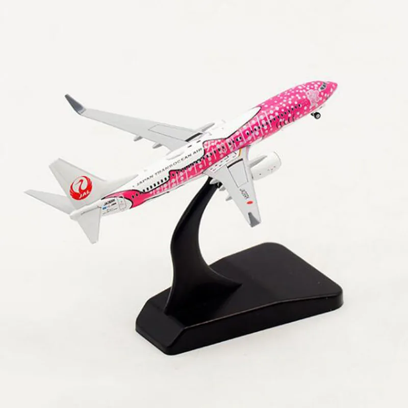 

1:400 Scale Boeing B737-800 Planes Model Airplanes JAL Japan Airlines Alloy Aircraft Plane Collectible Display Home Decoration