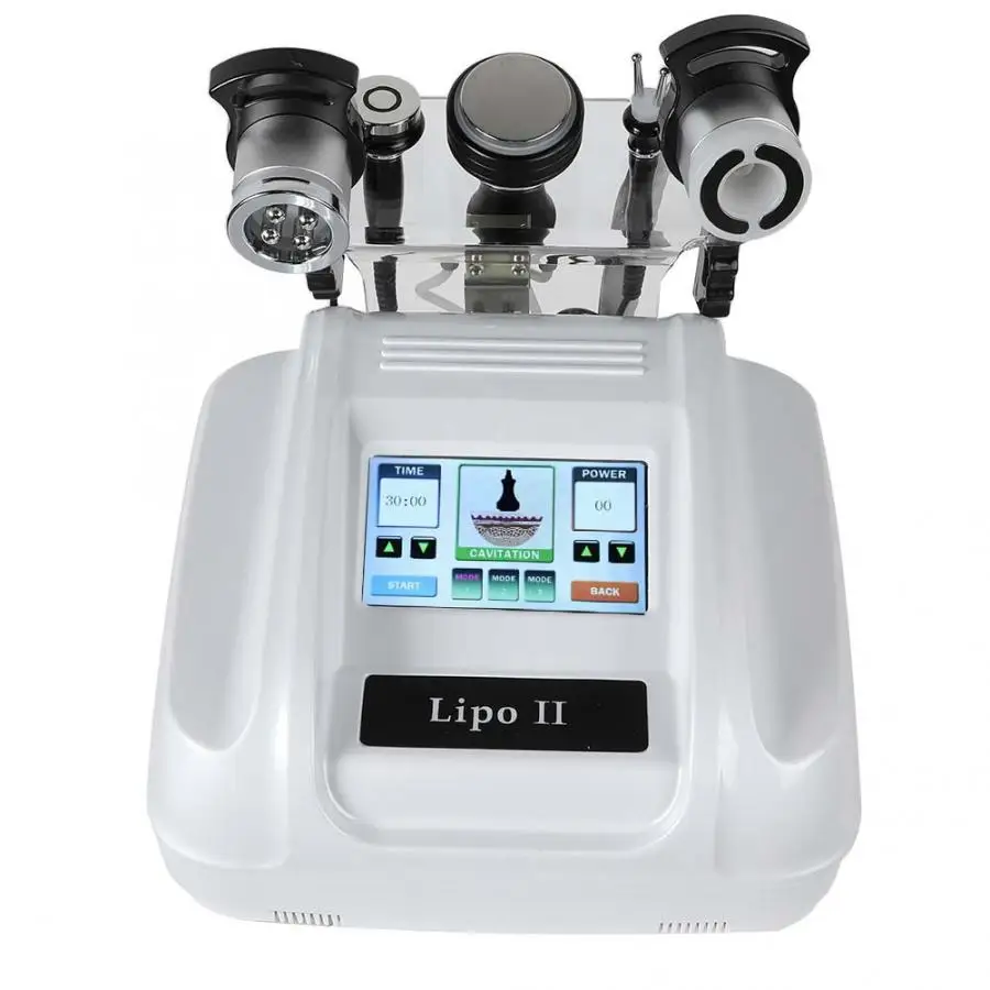 

40K Ultrasonic Negative Pressure Multipolar RF Cellulite Fat Removal Body Slimming Machine Beauty Equipment
