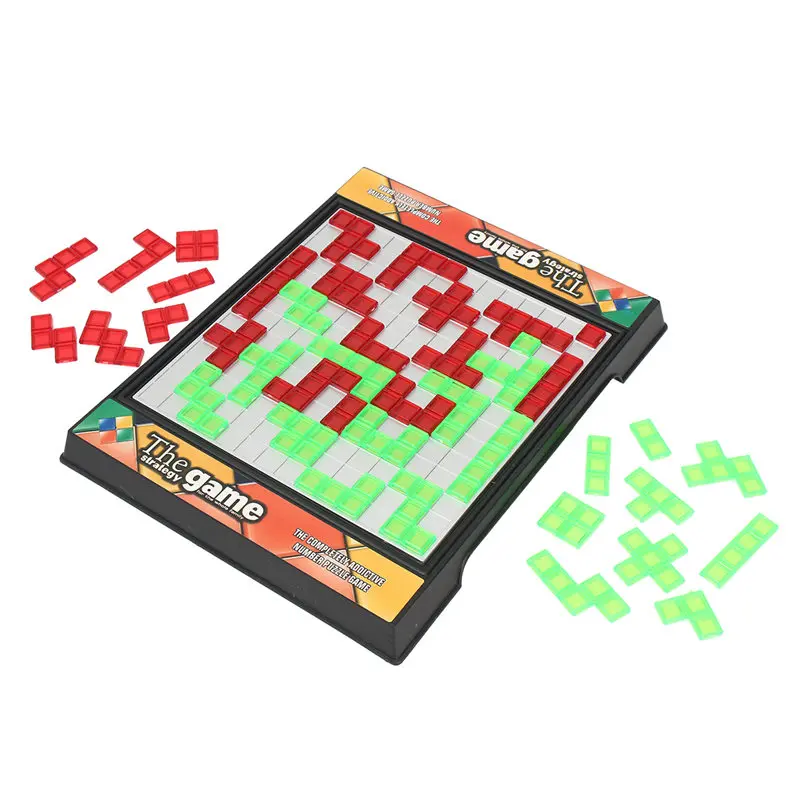 Настольная игра Blokus, обучающая игра tosквадраты, легко играть для детей, серия игр в помещении