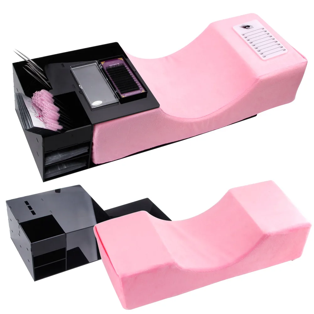 Pillow Shelf Grafting Eyelash Extension Lash Tweezers Case AliExpress