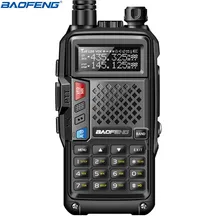BaoFeng BF-UVB3 Plus 8 Вт мощная рация cb ham двухстороннее радио 128CH 136-174Mhz& 400-520Mhz 10 км большой диапазон обновления UV 5R