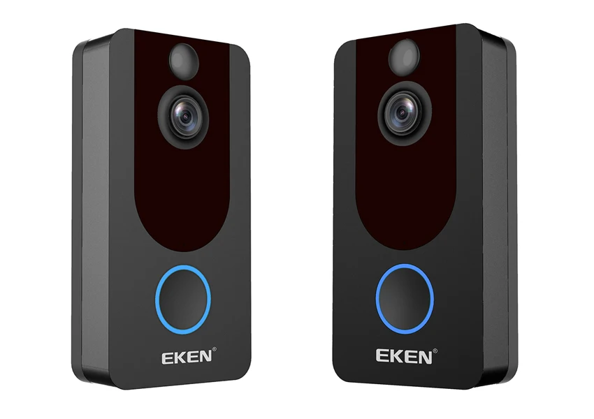 Умный IP 1080P телефон дверной звонок камера для квартиры ИК сигнализация беспроводной безопасности домофон wifi видео дверь от eken V7