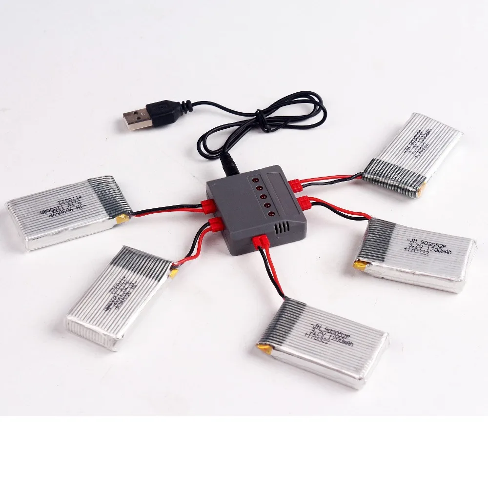 SYMA X5HW X5HC RC Drone Battery 3.7V 1200mAh Lipo Battery Spare Parts