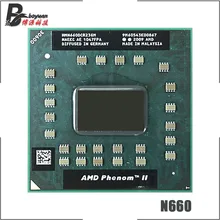 Двухъядерный процессор AMD Phenom II, мобильный процессор N660 3,0 ГГц, двухъядерный процессор с двойной резьбой, HMN660DCR23GM разъем S1